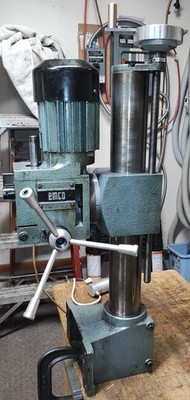 Emco Maximat V10 Lathe VMA, Vertical Milling Attachment with Extras J11X