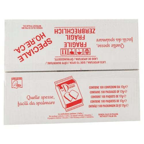 Mulino Bianco Cassa Bifette Dorate Mono 100x17g - Foto 5 di 11