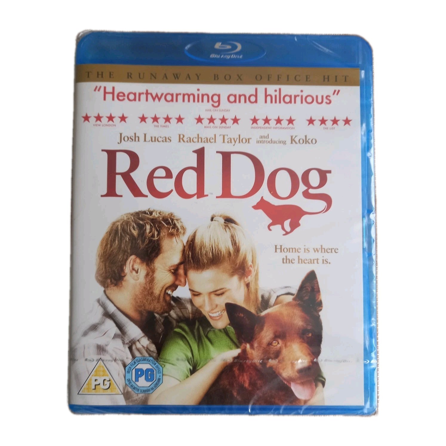 Red Dog Blu-Ray (2012) Rachael Taylor, Stenders (DIR) cert PG ***NEW*** SEALED