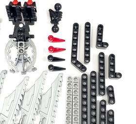 LEGO Bionicle 8621 Turaga Dume and Nivawk 100% Complete w/Red Eyes