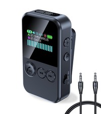 Bluetooth Transmitter for TV to 2 Headphones, Wireless Receiver for Car Hands...