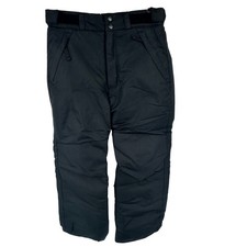 All In Motion Kids Black Snow Pants Water Wind Resistant M 8/10 Ski Sledding