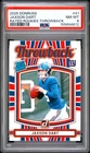 2025 PANINI DONRUSS RATED ROOKIES THROWBACK #41 JAXSON DART ROOKIE RC PSA 8