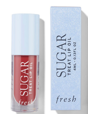 Fresh Sugar Treatment Lippenöl volle Größe 4 ML - Farbton: Rose (UVP: 21£)
