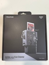 TOP MINT Fujifilm instax mini Evo Cinema Hybrid Instant Camera Video Photo Black