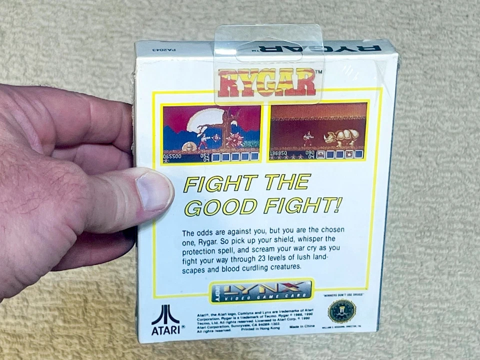 Rygar (Atari Lynx) Game - Brand New - Factory Sealed - Authentic - Image 2 of 4