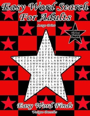 Unique Puzzles Easy Word Search For Adults (Paperback) (UK IMPORT)