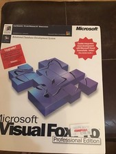 Vintage Microsoft Visual Fox Pro Professional Edition Version 5.0 Factory Sealed