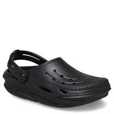 Men Crocs Off Grid Clogs, Black - Size 8 - Medium
