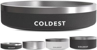 Coldest Dog Bowl - Anti Rust Metal, Non Slip, 3 Layers Insulated Stainless St...