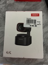 OBSBOT Tiny 3 Lite AI-Powered Spatial Audio 4K PTZ Lite Webcam