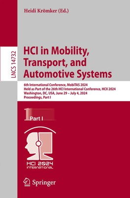 Heidi Krömker | HCI in Mobility, Transport, and Automotive Systems | Taschenbuch