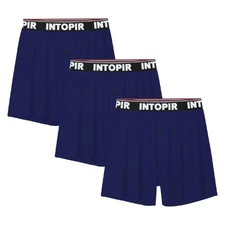 Men's Boxer Briefs Viscose Boxers for Men Colorful Breathable Mens Underwear ...