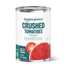 Amazon Grocery, Crushed Tomatoes in Purée, 15 Oz (Previously , Packaging May Var