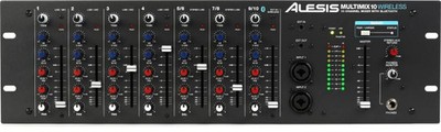 Alesis MultiMix 10 Wireless Rackmount Mixer with Bluetooth