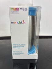 NEW Munchkin Miracle 360 Degree Stainless Steel Sippy Cup, 10 oz