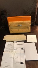 Hermes Kelly Wallet Ghillies Ostrich