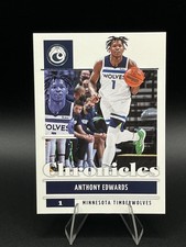 Anthony Edwards 2021-22 Panini Chronicles #8 Minnesota Timberwolves