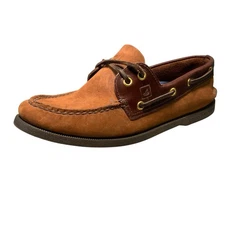 Sperry Men's Size 9 Authentic Original 2-Eye Boat Shoe Leather 0195412
