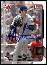 2015 Bowman PRESTON MORRISON Signed Card CUBS autograph TCU WAXHAW, NC auto