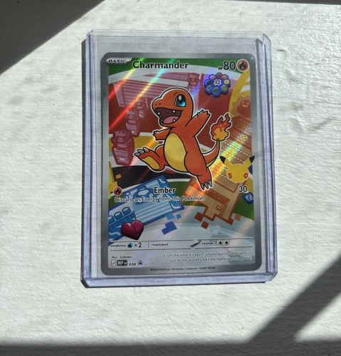 Charmander 038 First Partner Illustration Promo Pokemon 30th Anniversary