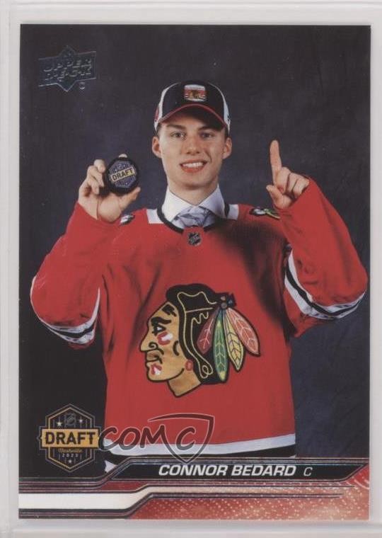 2023-24 Upper Deck Series 1 2023 NHL Draft SP Connor Bedard #SP-1 u2v