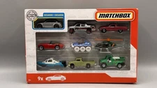 Matchbox 9-Car Gift Pack — 1:64 Die-Cast Vehicles New Set | Kids & Collectors
