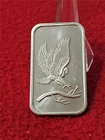 1 TROY OZ 999.0 SILVER INGOT.   BALD EAGLE                                #T1141