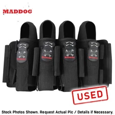 CLEARANCE Maddog Pro Paintball 4+3 Pod Pack Harness