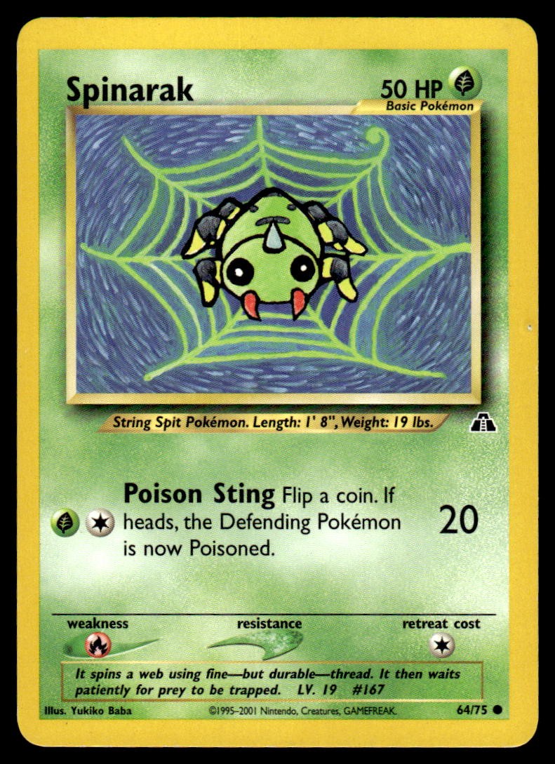 Neo Discovery #64/75 Spinarak