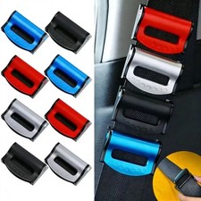 2pcs Car Seat Belt Adjuster Clip Buckle Stopper Safety Comfort Clamp Universal