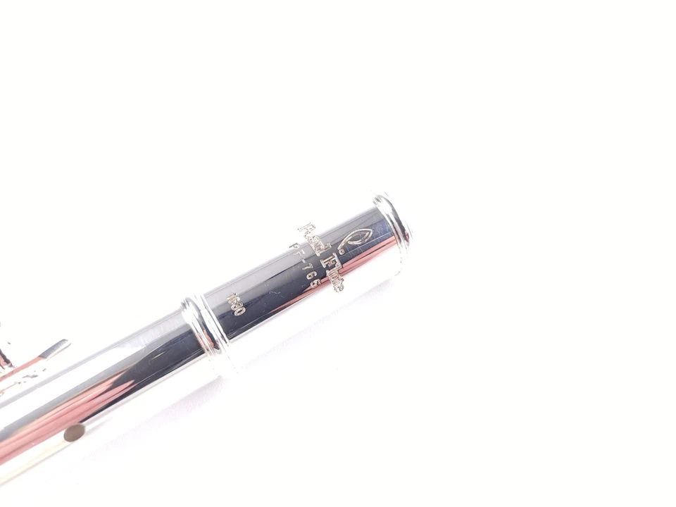 Flauta Intermedia Pre-Pro Plateada 765 RB Perla Reacondicionada + Garantía Foto 4 de 4