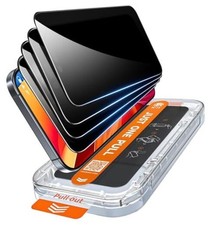 4-Pack Privacy Screen Protector for, Military Grade iPhone 16 Pro Private