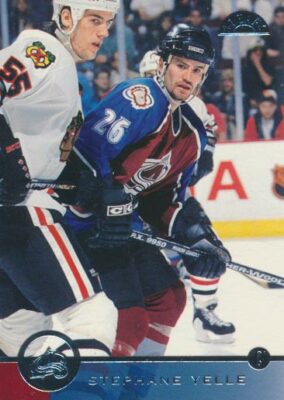1996-97 Leaf #150 STEPHANE YELLE - Colorado Avalanche