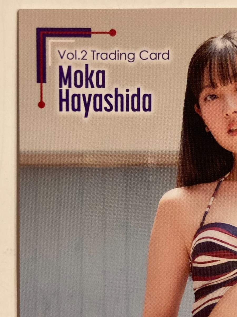 Moka Hayashida Vol.2 Trading Card Japan gravure Bikini JAPANESE