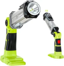35W 2000lLM Cordless Lamp LED Work Light for Ryobi 18V ONE+ Plus Lithium Battery
