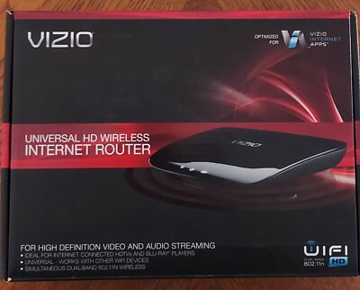 Vizio XWR100 Universal HD Wireless Router -New Open BOX !