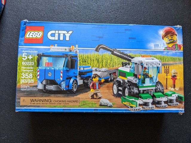 lego harvester transporter