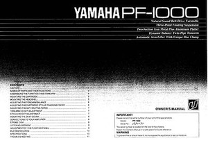 Pf 1000 Yamaha | eBay