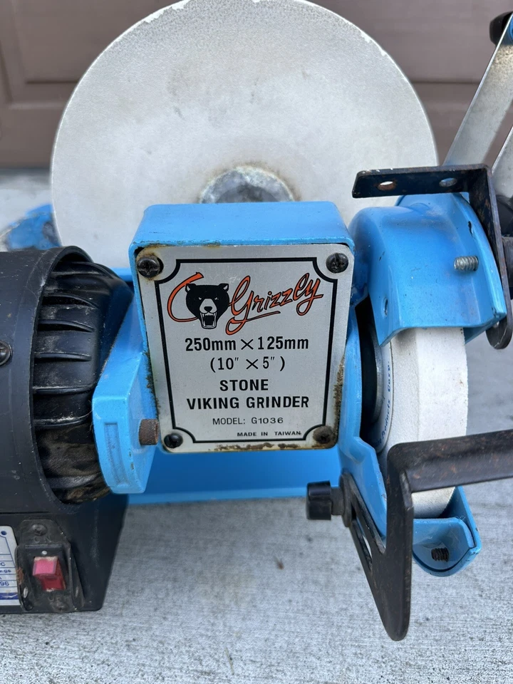 Grizzly Stone Viking slow speed Grinder Dual Sharpener Tested - Image 2 of 4