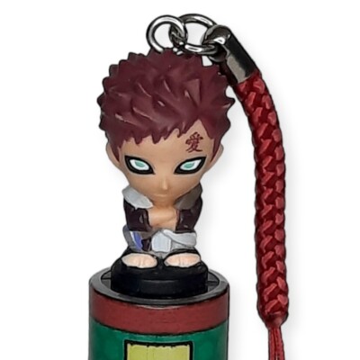 Naruto Shippuden 我愛羅 Gaara Phone Strap Bandai Anime Figure Battle Root Fortune