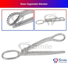 Rowe Zygomatic Elevator For Plastic & Oral Nasal Rhinoplasty Surgery FDA SD Inst