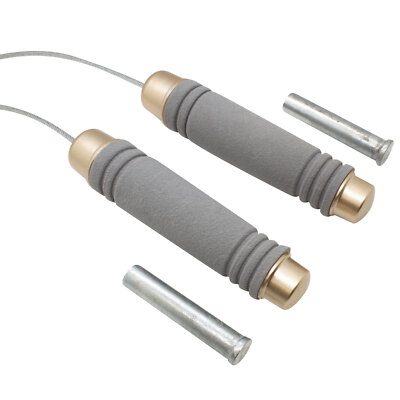 Rapid Reflex Premium Speed Rope Jump Rope with Extra Weight Steel Pieces