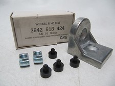 (NEW) Bosch Rexroth R Bracket / Corner Gusset 40 x 43 3842518424