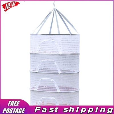 Drying Net Herbs with Zips Anti-Fly 4 Layer for Flowers Buds Plants Organizer