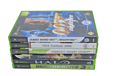 XBox Classic-Spiele Bundle 6 Stück CD`s neuwertig! #5-5