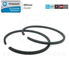 COPPIA FASCE SEGMENTI PISTONE D.52,5 ORIGINALI PIAGGIO VESPA PX 125 1980 1981