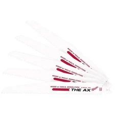 Milwaukee 48-00-5026 The Ax 9-Inch 5 TPI Reciprocating Saw Blades, 5-Pack