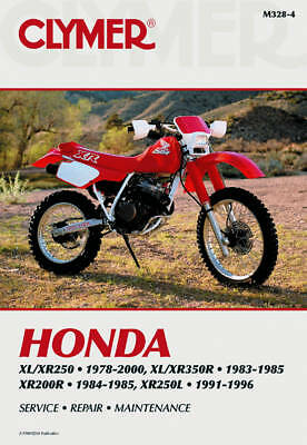 Clymer Honda Xl/Xr250 1978-2000 by Not Available (Paperback, 2002)