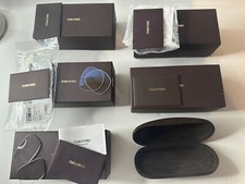 "LOT" of TOM FORD  Eyeglass Boxes and Eyeglass Case  Empty